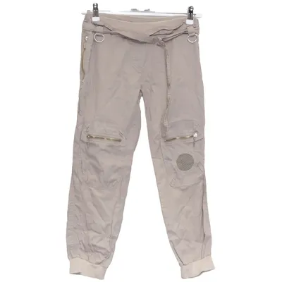 Cargo broek (Beige) van Plein Sud Jeans Katoen