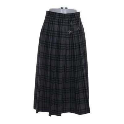 Skirt (Gray, Green, Multicolored) from Hammerschmid Acetate, Alpaca wool, Cotton, Wool