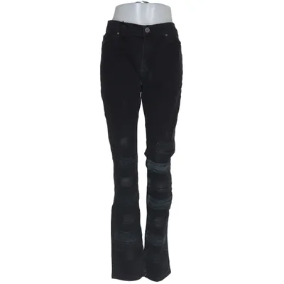 Jeans (Schwarz, Grün) von L'ecole National Baumwolle, Elasthan