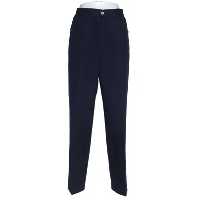 Kostuumbroek (Blauw) van Hucke Mode Collection Polyester, Wol