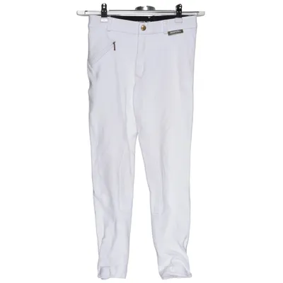 Pantalon d'équitation (Blanc) de Roping Coton, Élasthane