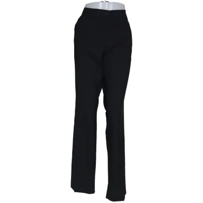 Pantalon de costume (Noir) de Cavaliere Femme Élasthane, Laine