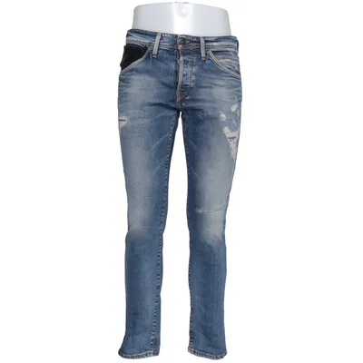 Jeans (Blå) från Jack & Jones Jeans Intelligence Bomull, Elastan
