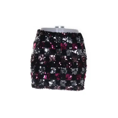Skirt (Black, Multicolored) from Topshop Polyester