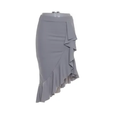Omlottkjol (Grå) från Boohoo Night Elastan, Polyester