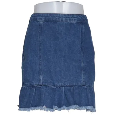 Jeanskjol (Blå) från New Look Denim Bomull