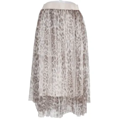 Jupe en tulle (Marron) de Sarah Polyester, Viscose
