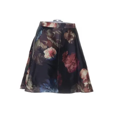 Jupe (Noir, Multicolore) de Club Monaco Coton, Polyester, Soie