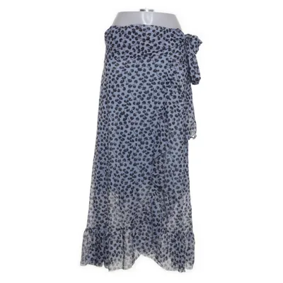 Maxi rok (Blauw, Zwart) van Ganni Polyamide