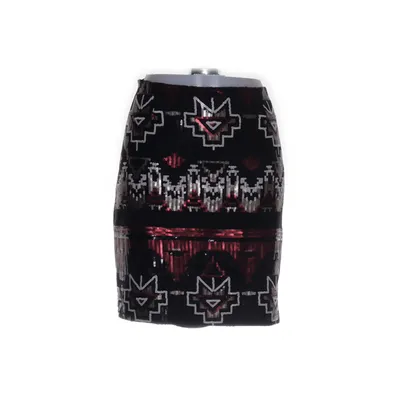 Rok (Zwart, Meerkleurig) van Dry Lake Polyester