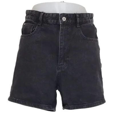Denim shorts (Gray) from Zara Cotton