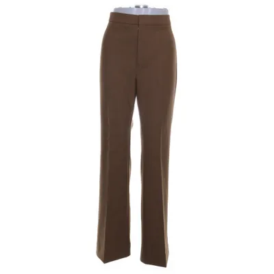 Kostuumbroek (Bruin) van H&M Studio Polyester, Wol, Elastaan