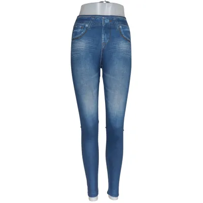 Treggings (Blå) från Liggings Elastan, Polyester