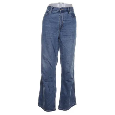 Jeans (Blå) från Uniqlo Bomull, Polyester