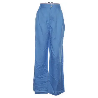 Palazzo pants (Blue) from Lindex Linen, Viscose