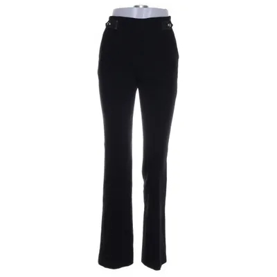 Kostymbyxor (Svart) från Sandro Paris Polyester, Viskos, Elastan, Skinn
