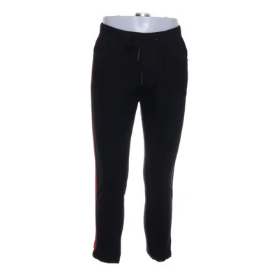 Träningsbyxor (Svart, Röd) från John H Bomull, Elastan