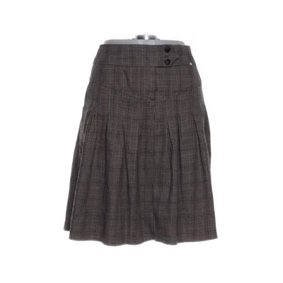 Kjol (Brun, Flerfärgad) från Lindex Bomull, Polyester