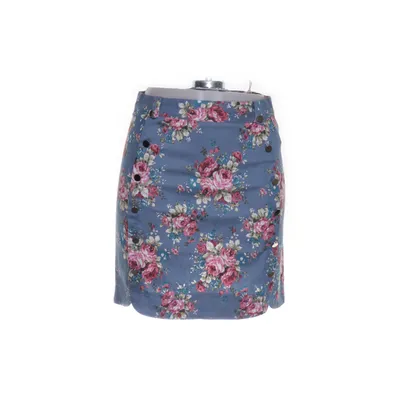 Skirt (Blue, Multicolored) from Kling Cotton, Polyester