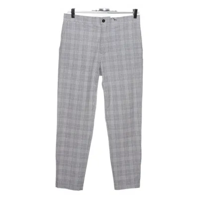 Kostymbyxor (Grå, Vit) från Zara Man Elastan, Polyester, Viskos
