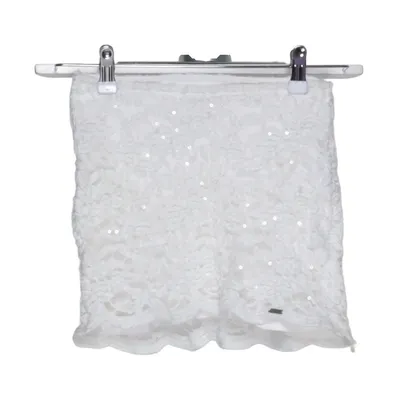 Rok (Wit) van Abercrombie & Fitch Elastaan, Polyamide