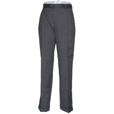 Kostuumbroek (Grijs) van Taylor's Club Collection Polyester, Wol