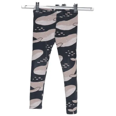 Leggings (Grå, Beige, Flerfärgad) från Lindex Kids Bomull, Elastan