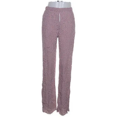 Bukser (Broek straight print) fra Vanilia Bomuld, Viscose