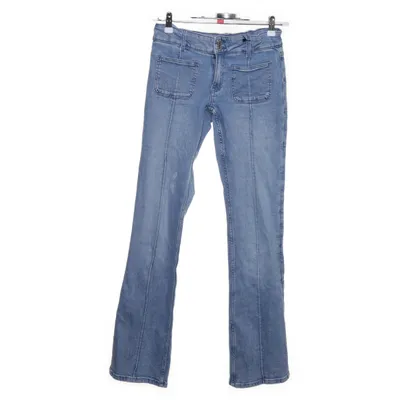 Spijkerbroek (Blauw) van Gina Tricot Katoen, Elastaan