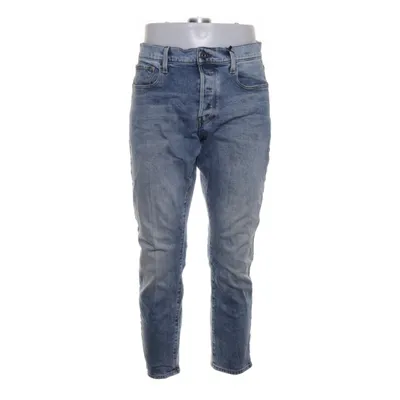 Jeans (Blå) fra G-Star Raw Økologisk bomuld, Elastan, Polyester, Læder