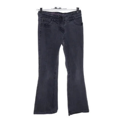 Spijkerbroek (Grijs) van Bootcut Katoen, Elastaan, Polyester