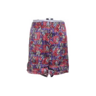 Pyjamashorts (Rood, Meerkleurig)