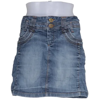 Jeansrock (Blau) von Yessica by C&A Baumwolle, Elasthan
