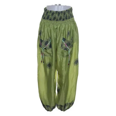 Harem pants (Green, Multicolored)