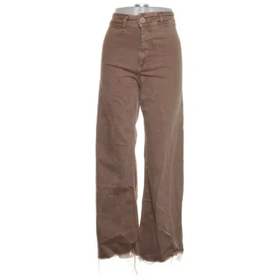 Jeans (Brun) från Zara Bomull, Polyester