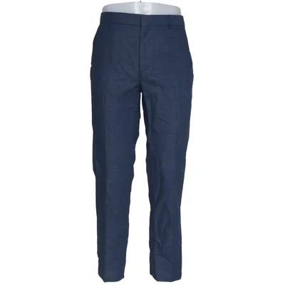 Kostymbyxor (Blå) från H&M Bomull, Linne, Polyester
