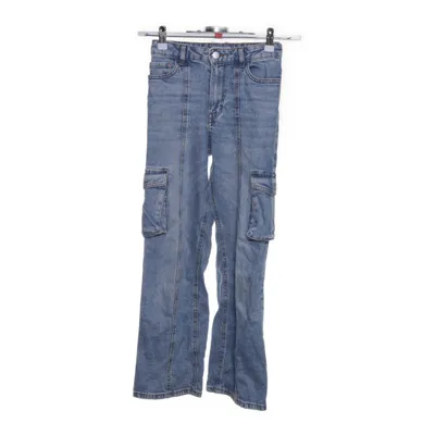 Spijkerbroek (Blauw) van Lindex Katoen, Elastaan