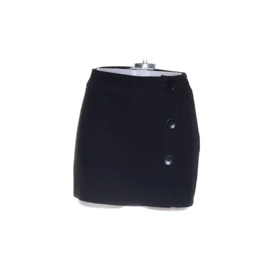 Kjol (Svart) från Bershka Elastan, Polyester, Viskos