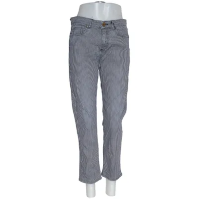 Jeans (Blå, Hvid) fra Baukjen Bomuld, Elastan