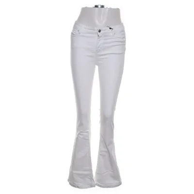 Spijkerbroek (Wit) van Zara Katoen, Elastaan, Lyocell, Polyester