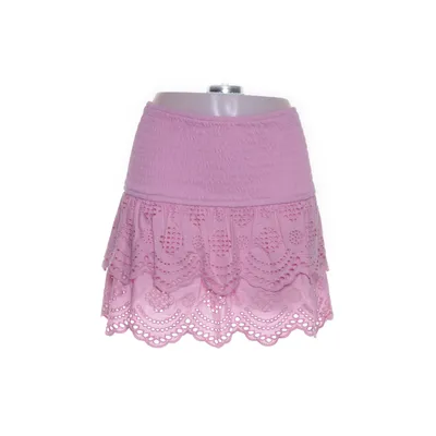 Skirt (Pink) from Stradivarius Cotton