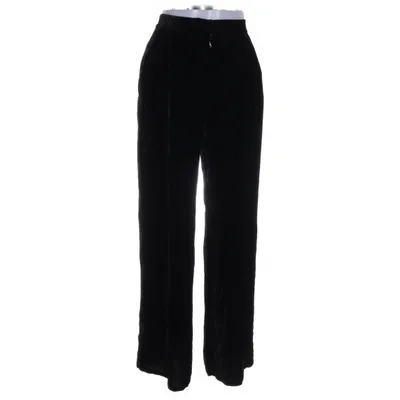 Palazzo pants (Black) from H&M Studio Viscose, Silk