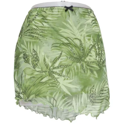 Skirt (Green, Multicolored) from Urban Outfitters Elastane, Polyester