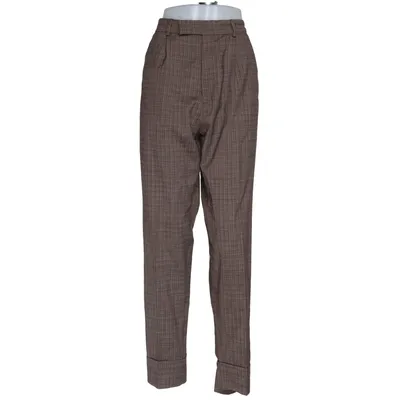 Kostymbyxor (Brun, Flerfärgad) från HOPE Stockholm Elastan, Återvunnen polyester, Viskos, Ull