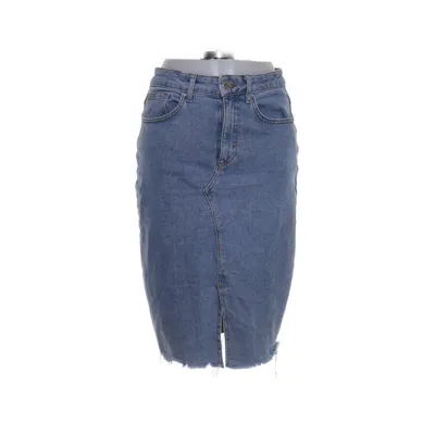 Jeanskjol (Blå) från Denim Co Bomull, Elastan