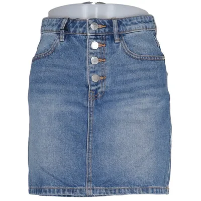 Denim skirt (Blue) from Collection Pimkie Cotton, Polyester