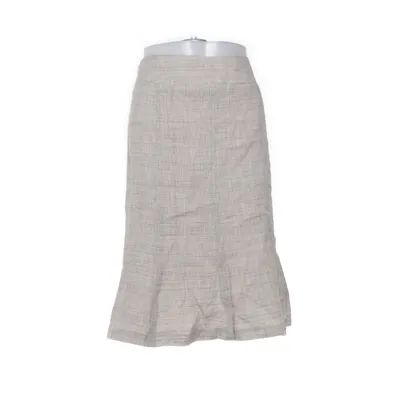 Kjol (Beige) från Flare Collection Bomull, Linne