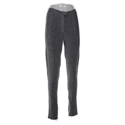 Byxor (Glittery Zip Pants) från Vanessa Moe x NA-KD Elastan, Metallfiber, Viskos