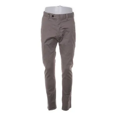 Chinos (Grijs) van John Henric Katoen, Elastaan, Polyester