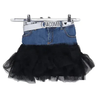 Tulle skirt (Blue, Black) from Fracomina Cotton, Polyester